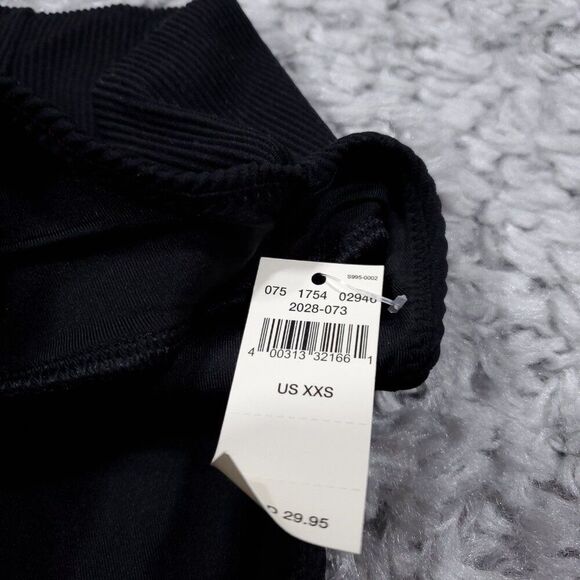 Aerie Ribbed High Cut Cheeky Bikini Bottoms Black Size XXS 2XS - Picture 4 of 5